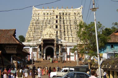 The Sri Padmanabhaswamy Temple of Trivandrum in India