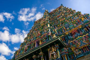 Meenakshi Hindu Temple of Madurai in India