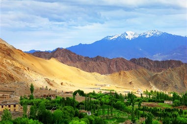 Montagne del nord dell'India, nella regione del Kashmir