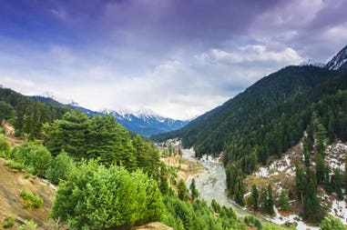 Valle Pahalgam a Jammu e Kashmir in India