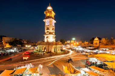 La Torre dell'Orologio a Jodhpur in India