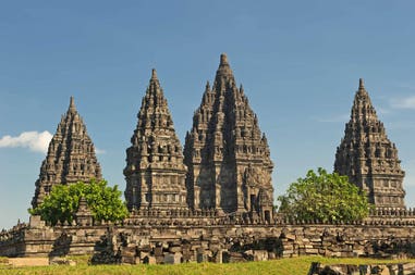 Temples in Java in Indonesia