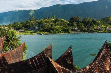 Indiensua Sumatra batak houses