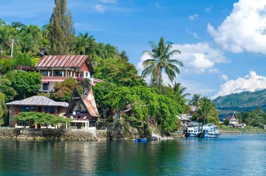 Indonesia Samosir island