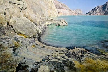 Indonesia Ijen cratere