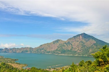 Vista del Monte Batur a Bali in Indonesia