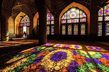 Iran Shiraz Nasir al Mulk mosque