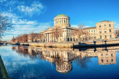 Four Courts a Dublino in Irlanda