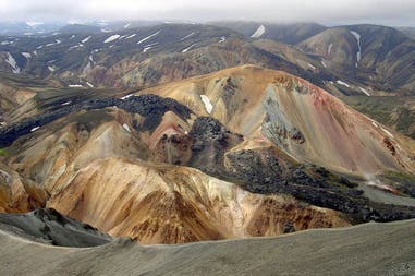 Iceland Landmannalaugar view