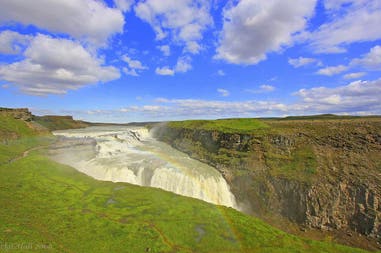 Iceland Gullfoss waterfall
