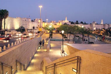 Israel Jerusalem by night