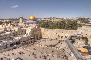 Israel Jerusalem Western Wall and Dome of the Rock