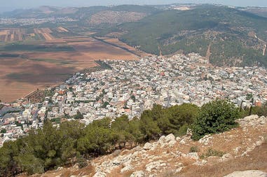 Israel Mount Tabor view