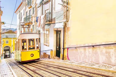 Portugal Lisbon funicular