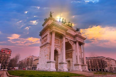 Italia Milano Parco Sempione Arco della Pace