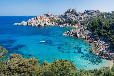 Italia Sardegna paesaggio marino Paesaggio marino della Sardegna in Italia