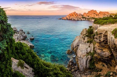 Italia Sardegna Cala Testa Paesaggio di Cala Testa in Sardegna in Italia