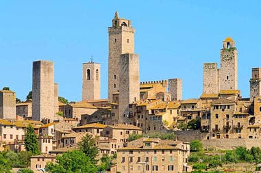 Italy San Gimignano City City of San Gimignano in Italy