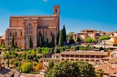 Italia Siena San Domenico San Domenico a Siena in Italia