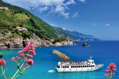 Paesaggio di Monterosso in Italia