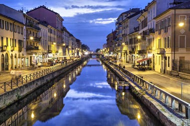 Italia Milano Navigli