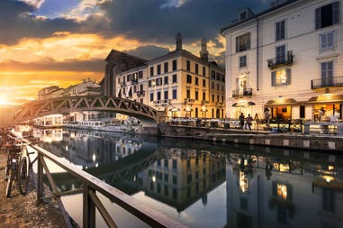 Italia Milano Navigli