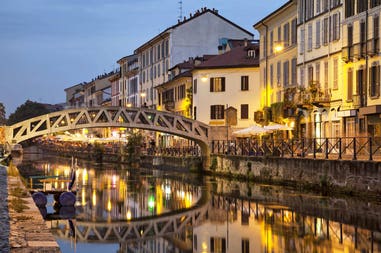 Italia Milano Navigli