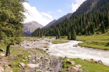Kyrgyzstan river