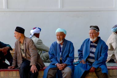 central asia typical people