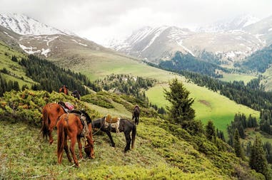 kyrgyz mountains