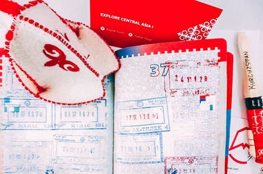 Kalpak passport central asia