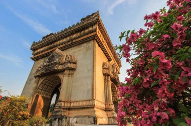 Laos Vientiane Patuxai