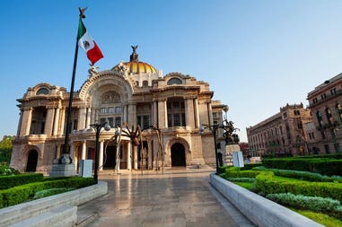 Palace of Fine Arts in Mexico City
