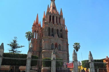 Church of San Miguel de Allende in Mexico
