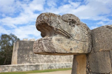 Mayan ruins in the Yucatan Peninsula in Mexico