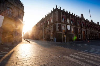 Strada in Città del Messico