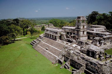 Mexico Palenque Mayan ruins