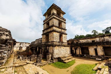 Mexico Palenque Mayan ruins