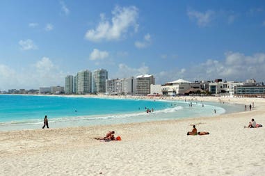 Mexico Cancun beach