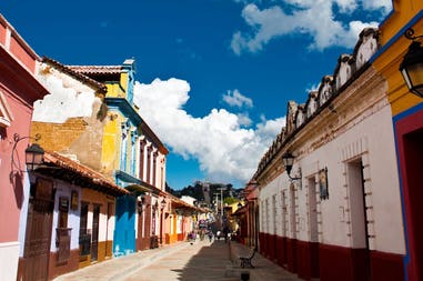 Mexico San Cristobal de Las Casas street