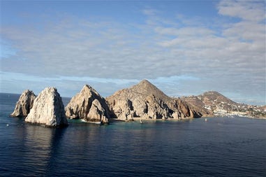Pictoresque maritime landscape in Baja California in Mexico