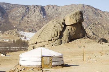 Parco nazionale Gorkij Terelj Turtle Rock e Ger