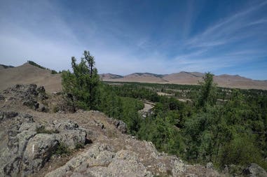 Parco nazionale Gorkij Terelj in Mongolia