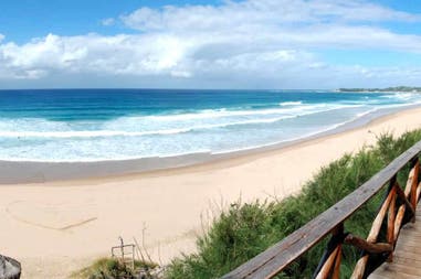 Spiaggia di Praia do Tofo in Mozambio