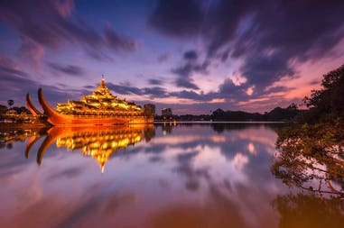 Myanmar Yangon Palazzo Karawik