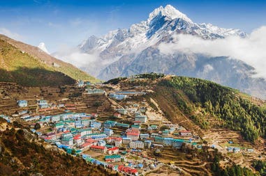 Nepal mountains