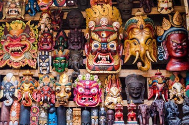 Nepal masks