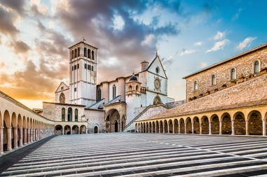 Italy Assisi St.Francis church