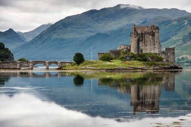 Castello di Eilan Donan in Scozia