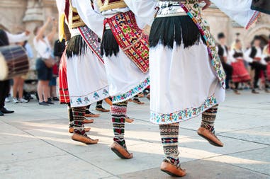 Serbia traditional clothes